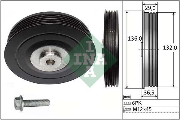 Wilmink Group WG1966384 Belt Pulley Set, crankshaft WG1966384: Buy near me at 2407.PL in Poland at an Affordable price!