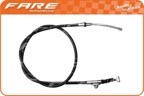 Fare 17631 Cable Pull, parking brake 17631: Buy near me in Poland at 2407.PL - Good price!