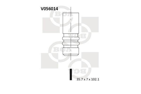 Wilmink Group WG1491228 Клапан впускной WG1491228: Отличная цена - Купить в Польше на 2407.PL!