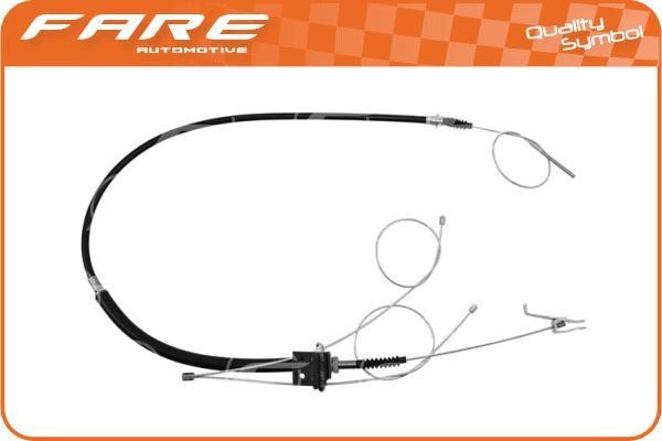 Fare 18555 Cable Pull, parking brake 18555: Buy near me in Poland at 2407.PL - Good price!