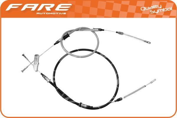Fare 18623 Cable Pull, parking brake 18623: Buy near me in Poland at 2407.PL - Good price!