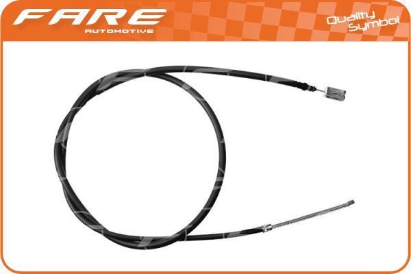 Fare 17617 Cable Pull, parking brake 17617: Buy near me in Poland at 2407.PL - Good price!