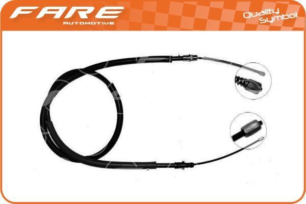 Fare 17499 Cable Pull, parking brake 17499: Buy near me in Poland at 2407.PL - Good price!