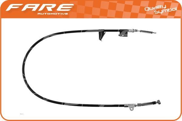 Fare 17628 Cable Pull, parking brake 17628: Buy near me in Poland at 2407.PL - Good price!