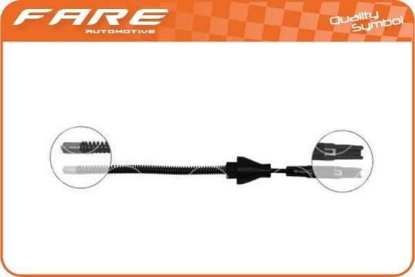 Fare 31012 Accelerator cable 31012: Buy near me in Poland at 2407.PL - Good price!