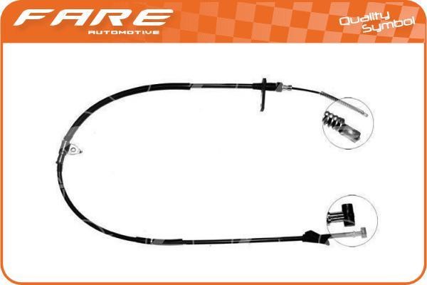 Fare 18649 Cable Pull, parking brake 18649: Buy near me in Poland at 2407.PL - Good price!