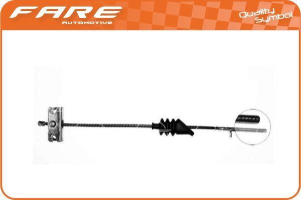 Fare 18025 Cable Pull, parking brake 18025: Buy near me in Poland at 2407.PL - Good price!