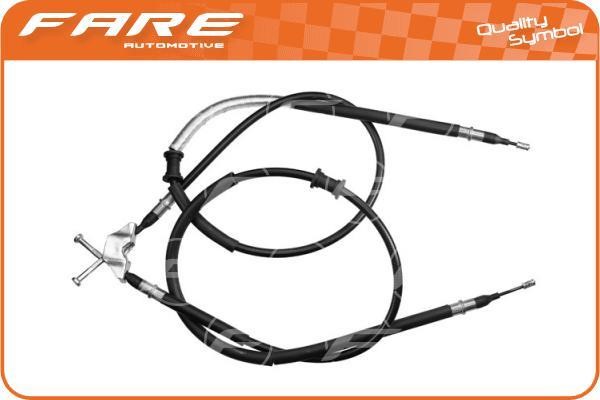 Fare 17556 Cable Pull, parking brake 17556: Buy near me in Poland at 2407.PL - Good price!