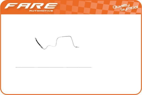 Fare 17446 Brake Hose 17446: Buy near me in Poland at 2407.PL - Good price!