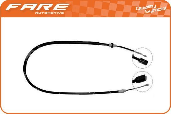 Fare 18867 Cable Pull, parking brake 18867: Buy near me in Poland at 2407.PL - Good price!