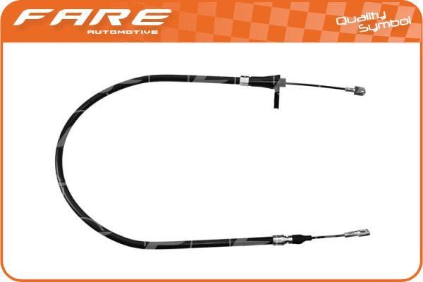 Fare 17489 Cable Pull, parking brake 17489: Buy near me in Poland at 2407.PL - Good price!