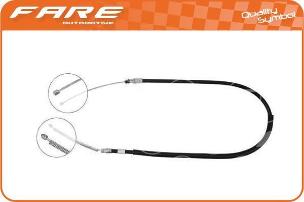 Fare 18879 Cable Pull, parking brake 18879: Buy near me in Poland at 2407.PL - Good price!