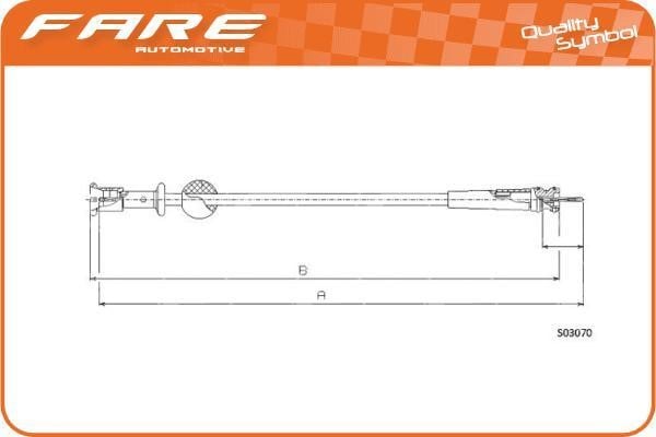 Fare 27454 Tacho Shaft 27454: Buy near me in Poland at 2407.PL - Good price!