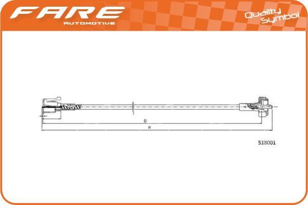 Fare 27618 Tacho Shaft 27618: Buy near me in Poland at 2407.PL - Good price!