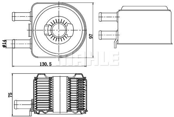Wilmink Group WG2181121 масляный радиатор, двигательное масло WG2181121: Отличная цена - Купить в Польше на 2407.PL!