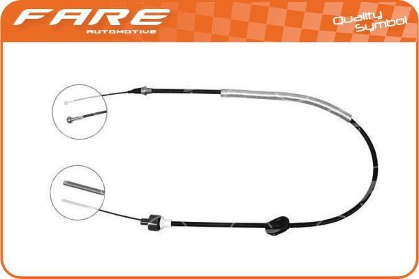 Fare 24370 Cable Pull, clutch control 24370: Buy near me in Poland at 2407.PL - Good price!