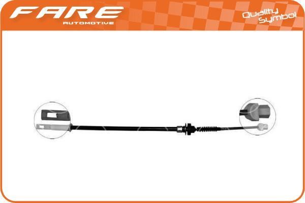 Fare 24408 Cable Pull, clutch control 24408: Buy near me in Poland at 2407.PL - Good price!