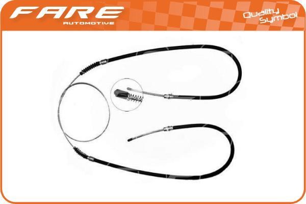 Fare 17611 Cable Pull, parking brake 17611: Buy near me in Poland at 2407.PL - Good price!