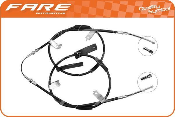 Fare 19329 Cable Pull, parking brake 19329: Buy near me in Poland at 2407.PL - Good price!