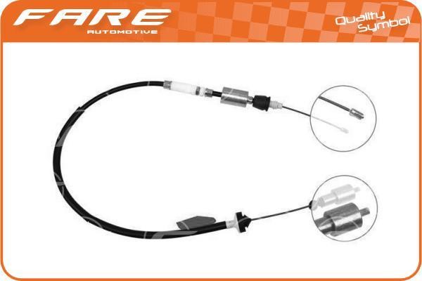 Fare 24828 Cable Pull, clutch control 24828: Buy near me in Poland at 2407.PL - Good price!