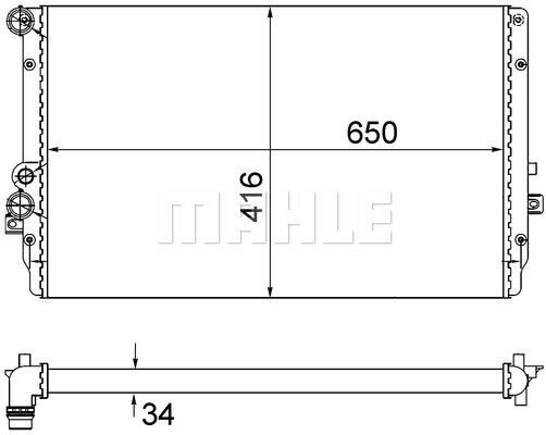 Wilmink Group WG2184068 Chłodnica, układ chłodzenia silnika WG2184068: Dobra cena w Polsce na 2407.PL - Kup Teraz!