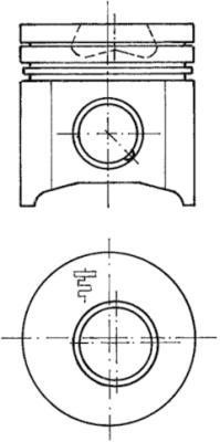 Wilmink Group WG1023309 Поршень WG1023309: Отличная цена - Купить в Польше на 2407.PL!