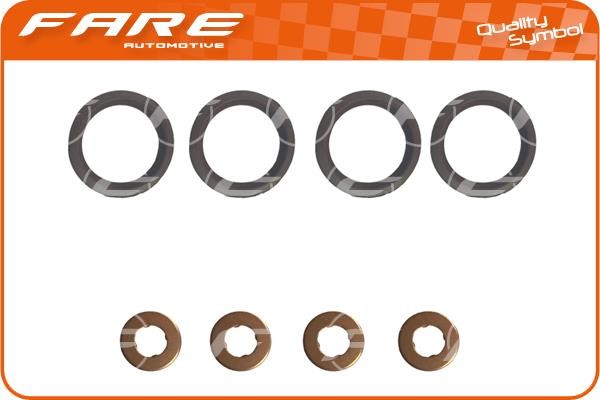 Fare 16276 O-rings for fuel injectors, set 16276: Buy near me in Poland at 2407.PL - Good price!