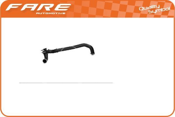 Fare 24163 Radiator hose 24163: Buy near me at 2407.PL in Poland at an Affordable price!