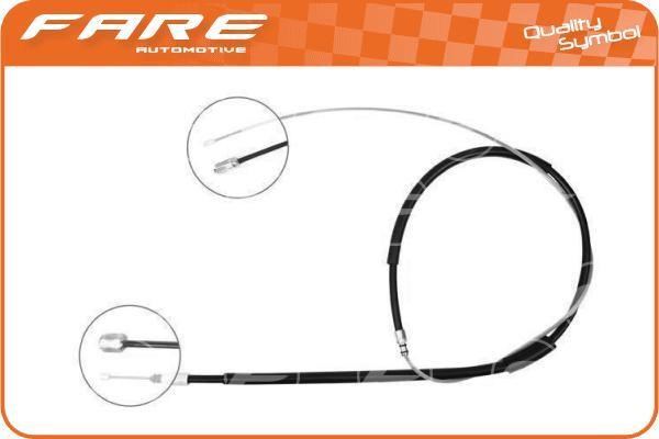 Fare 18884 Cable Pull, parking brake 18884: Buy near me in Poland at 2407.PL - Good price!
