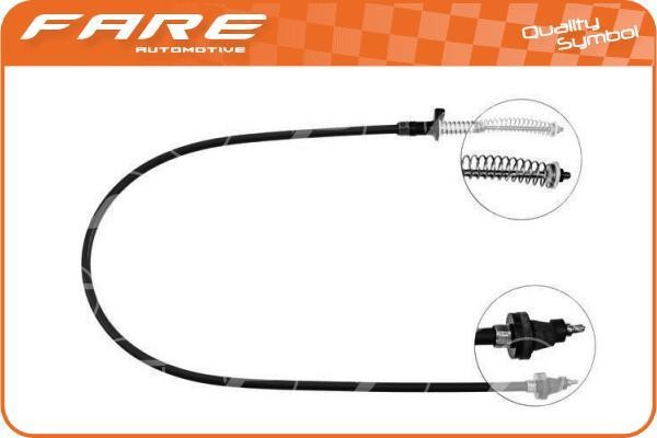 Fare 25632 Accelerator cable 25632: Buy near me in Poland at 2407.PL - Good price!