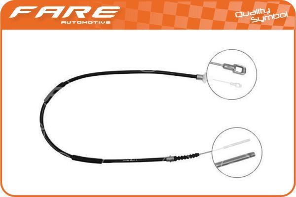 Fare 24720 Cable Pull, clutch control 24720: Buy near me in Poland at 2407.PL - Good price!