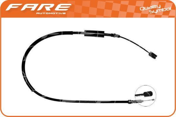 Fare 18843 Cable Pull, parking brake 18843: Buy near me in Poland at 2407.PL - Good price!