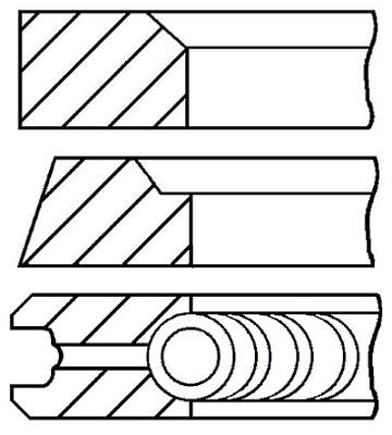 Wilmink Group WG2176671 Piston Ring Kit WG2176671: Buy near me in Poland at 2407.PL - Good price!