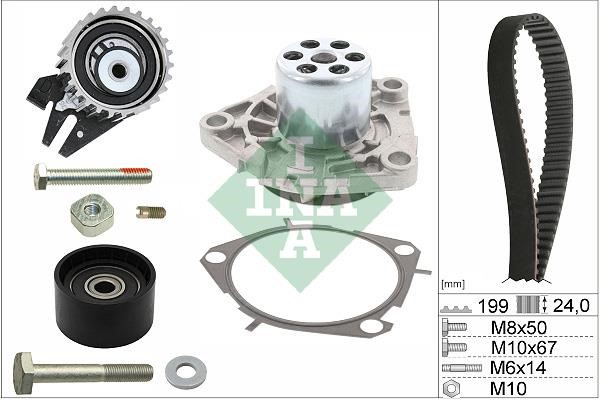 Wilmink Group WG1251987 TIMING BELT KIT WITH WATER PUMP WG1251987: Buy near me in Poland at 2407.PL - Good price!