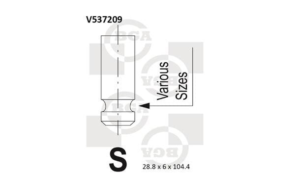 Wilmink Group WG1491499 Клапан впускний WG1491499: Приваблива ціна - Купити у Польщі на 2407.PL!