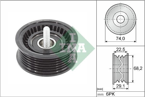 Wilmink Group WG1710136 Idler Pulley WG1710136: Buy near me in Poland at 2407.PL - Good price!