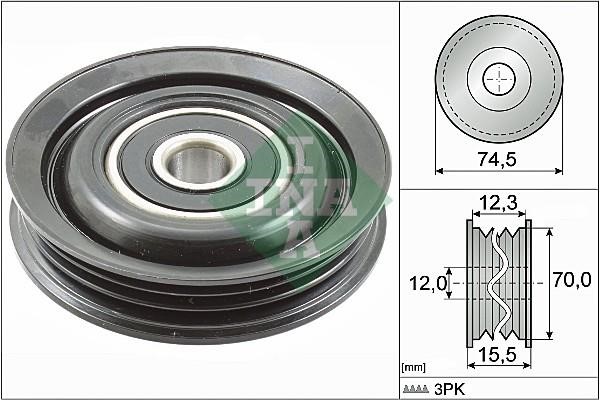 Wilmink Group WG1710138 Ролик обводной ремня поликлинового (приводного) WG1710138: Отличная цена - Купить в Польше на 2407.PL!