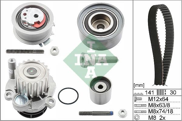 Wilmink Group WG1251833 TIMING BELT KIT WITH WATER PUMP WG1251833: Buy near me in Poland at 2407.PL - Good price!