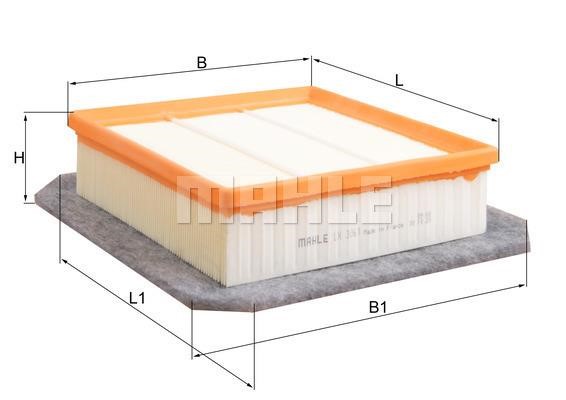 Wilmink Group WG1216394 Air filter WG1216394: Buy near me in Poland at 2407.PL - Good price!