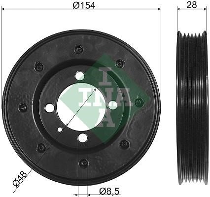 Wilmink Group WG1254396 Pulley crankshaft WG1254396: Buy near me in Poland at 2407.PL - Good price!