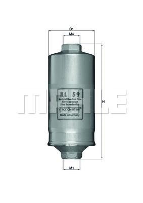 Wilmink Group WG1215074 Fuel filter WG1215074: Buy near me in Poland at 2407.PL - Good price!