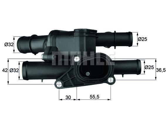 Wilmink Group WG1261867 Thermostat, coolant WG1261867: Buy near me in Poland at 2407.PL - Good price!