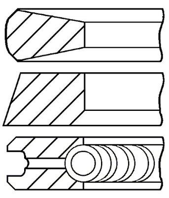 Wilmink Group WG1186800 Piston Ring Kit WG1186800: Buy near me in Poland at 2407.PL - Good price!