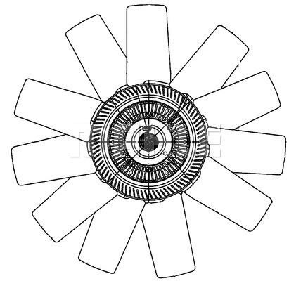 Wilmink Group WG2180836 Hub, engine cooling fan wheel WG2180836: Buy near me in Poland at 2407.PL - Good price!