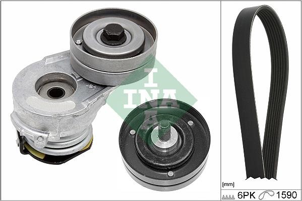 Wilmink Group WG1903264 Drive belt kit WG1903264: Buy near me at 2407.PL in Poland at an Affordable price!