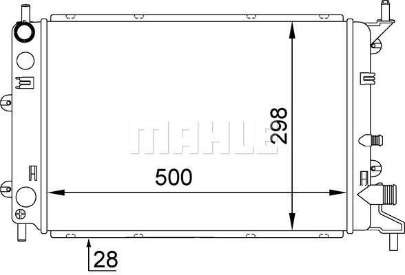 Wilmink Group WG2183529 Радиатор охлаждения двигателя WG2183529: Отличная цена - Купить в Польше на 2407.PL!