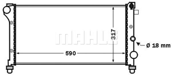 Wilmink Group WG2182644 Радіатор охолодження двигуна WG2182644: Приваблива ціна - Купити у Польщі на 2407.PL!