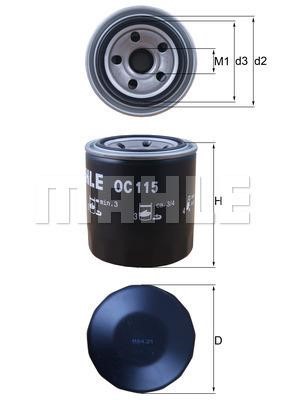 Wilmink Group WG1217023 Oil Filter WG1217023: Buy near me in Poland at 2407.PL - Good price!