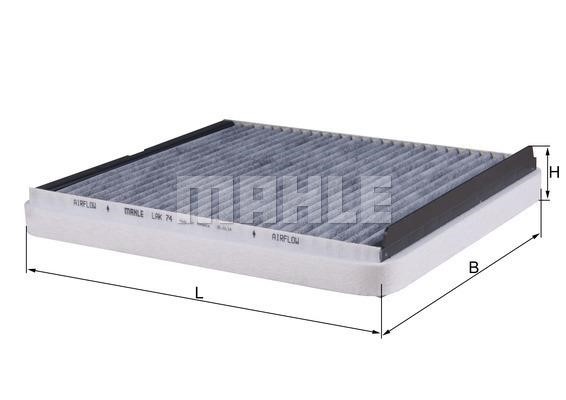 Wilmink Group WG1215707 Activated Carbon Cabin Filter WG1215707: Buy near me in Poland at 2407.PL - Good price!
