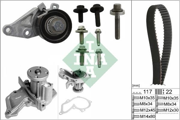 Wilmink Group WG1251326 TIMING BELT KIT WITH WATER PUMP WG1251326: Buy near me in Poland at 2407.PL - Good price!